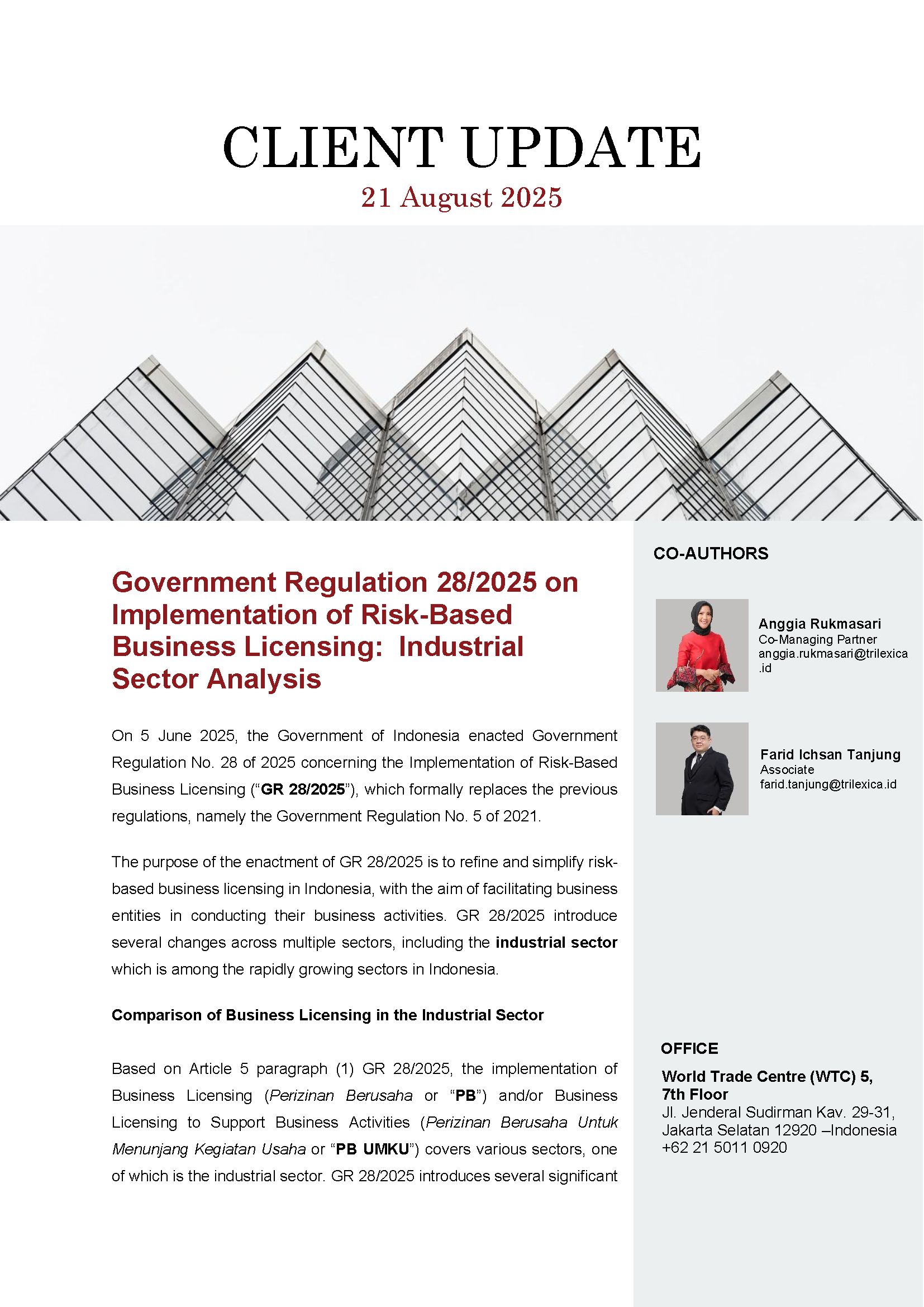 Client Alert - Government Regulation_Page_1