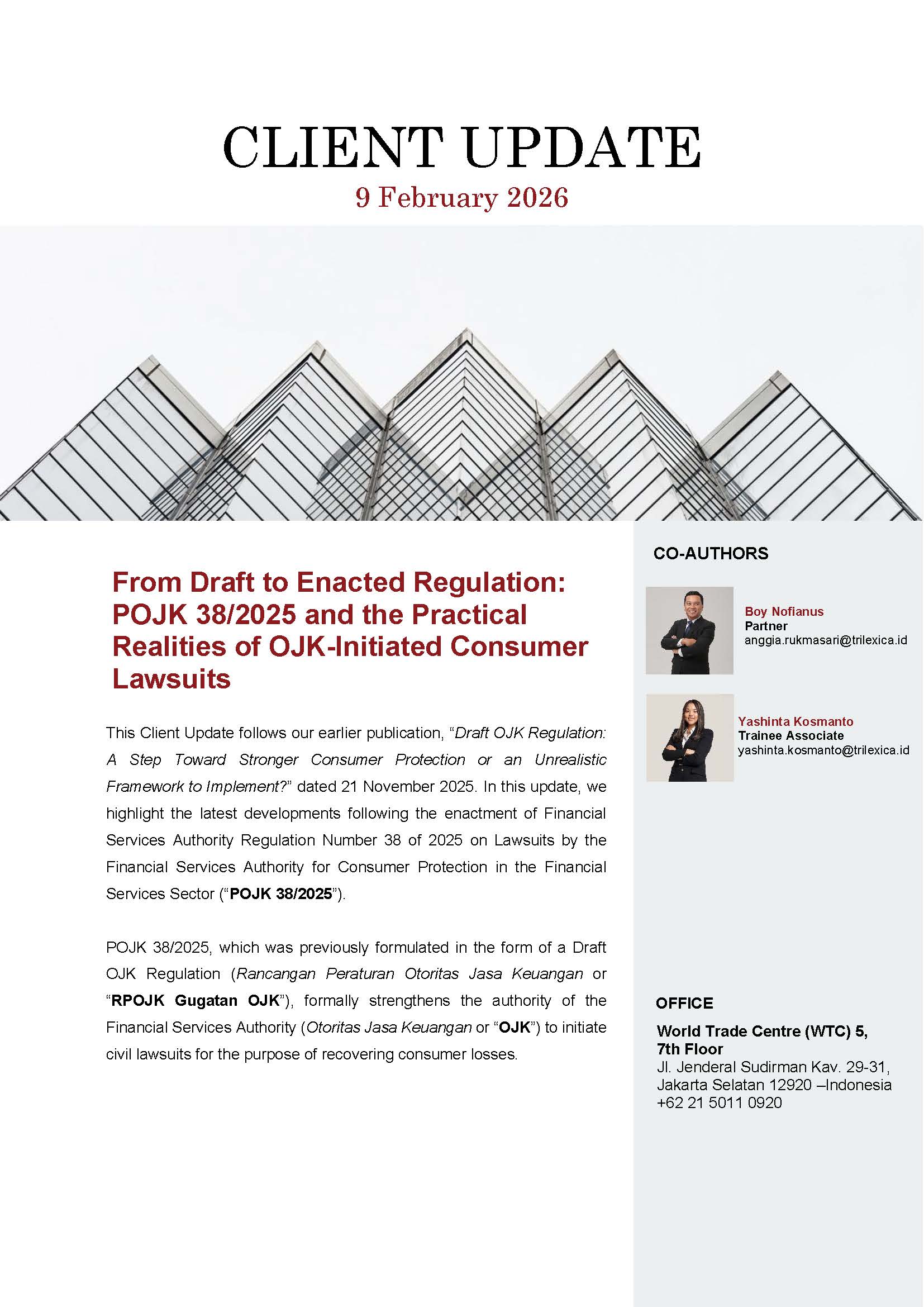 From Draft to Enacted Regulation POJK 38-2025 (February 2026)_Page_1