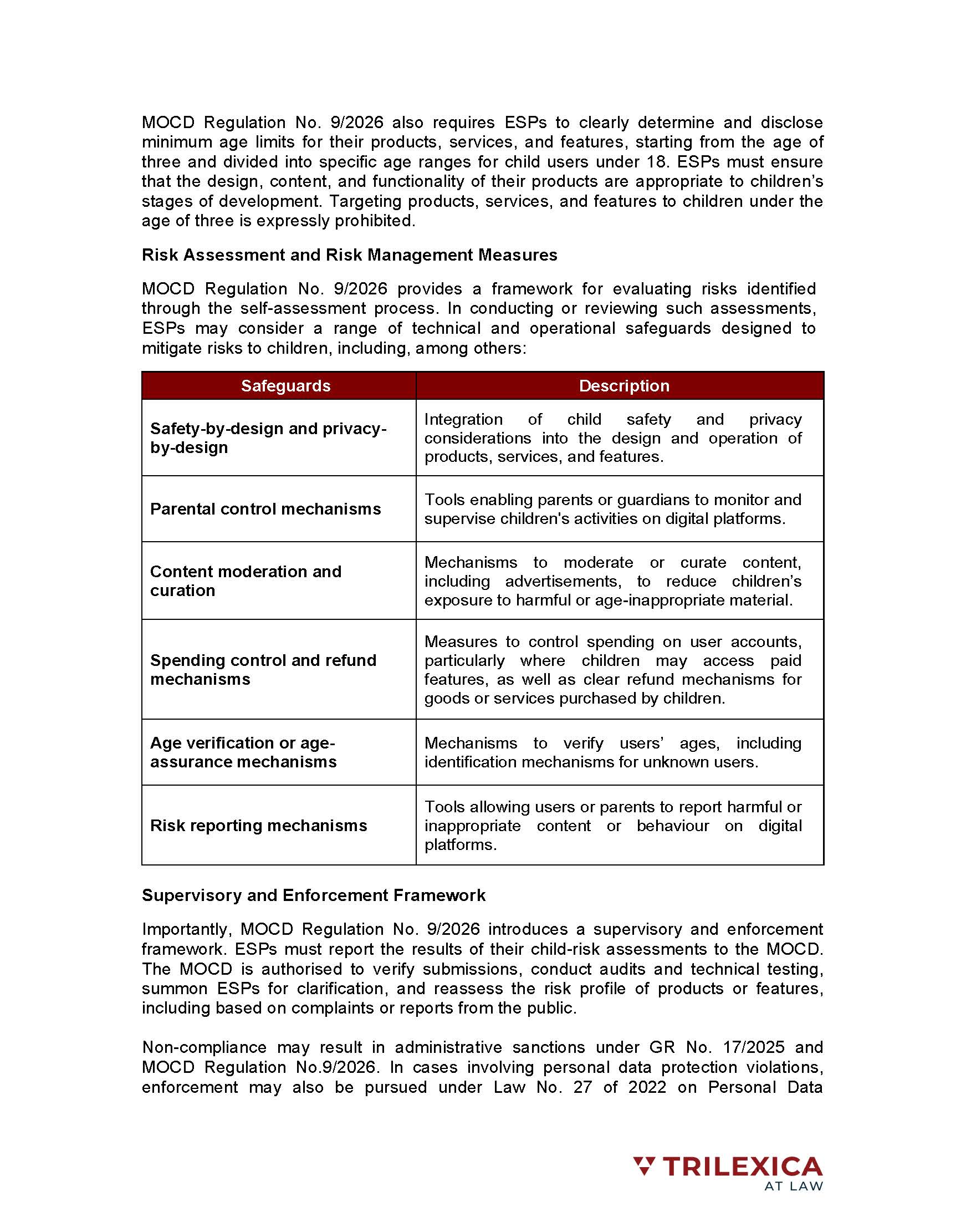 Indonesia Introduces Implementing Regulation on Child Protection in Electronic Systems_Page_3