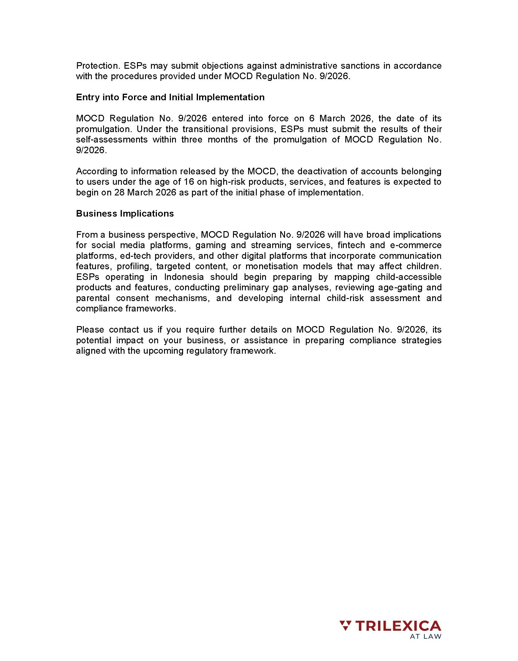 Indonesia Introduces Implementing Regulation on Child Protection in Electronic Systems_Page_4